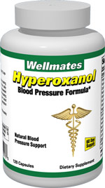 Hyperoxanol Natural Blood Pressure Formula Bottle Shot